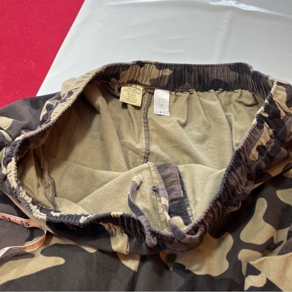 Cabela’s camo pants FLANNEL TAN GRAY men 3X Hunting Camouflage button fly ties - Picture 15 of 16